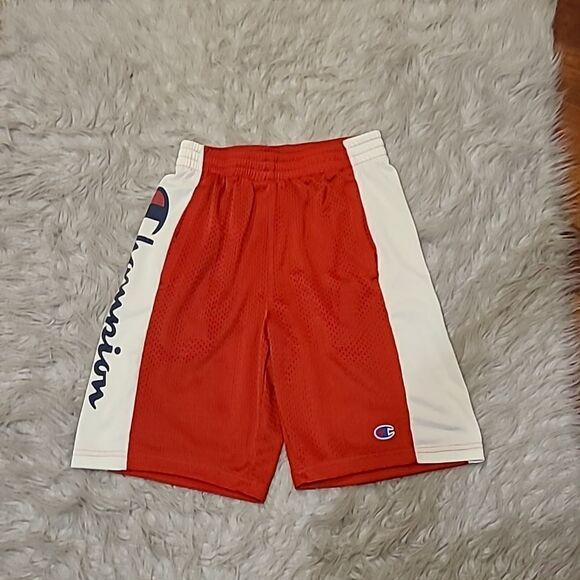 Champion boys red, white and blue athletic‎ polyester shorts size large - Picture 1 of 5